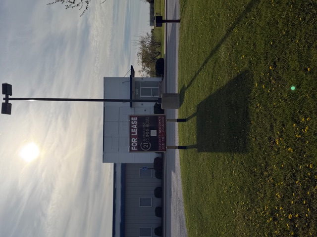 Commercial 4 by 4 real estate sign installation in valparaiso, indiana