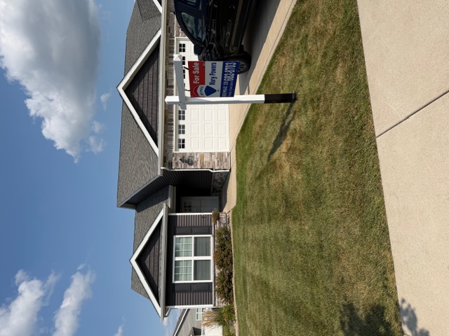 Residential real estate sign installation in Cedar Lake, Indiana