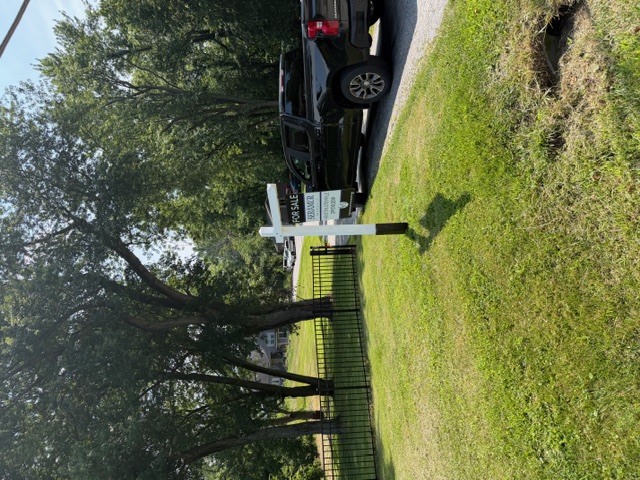 Residential real estate sign installation in Valparaiso, Indiana